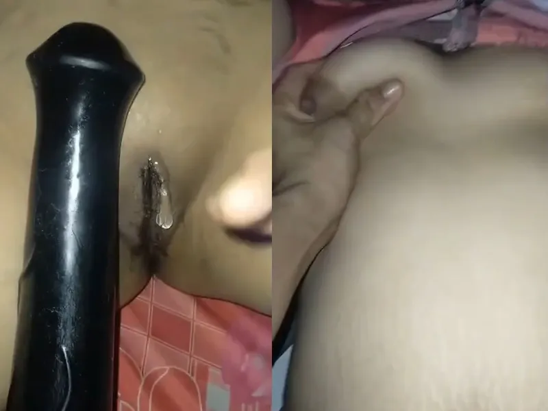 Ghệ xinh tươi vú to bướm múp tự sướng bằng sextoy cực sướng